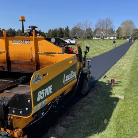Road and driveway paving contractor