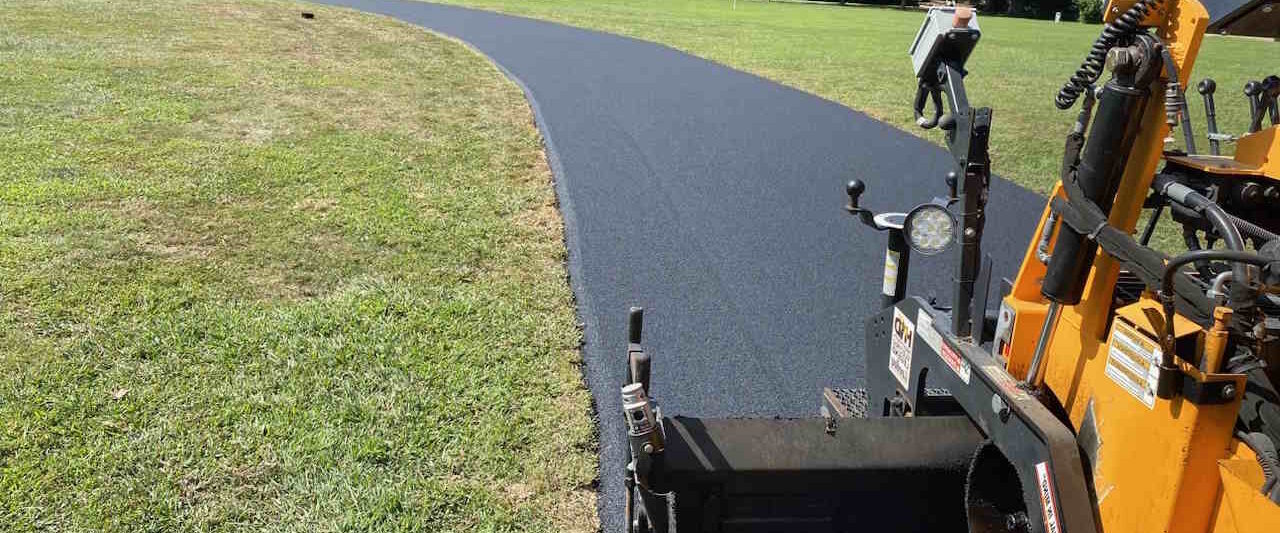 Driveway and parking lot paving