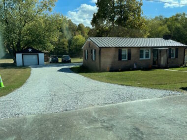 Stone driveways